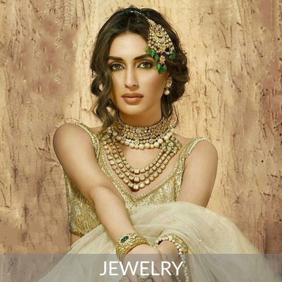 Salwar Kameez, Saree, Lehenga, Jewelry