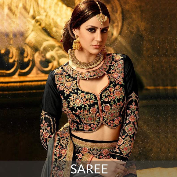 Salwar Kameez, Saree, Lehenga, Jewelry