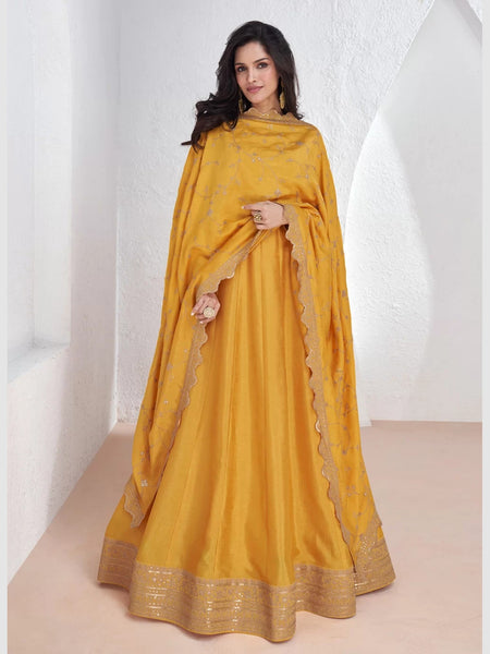 Anarkali Dress - Premium Silk - Anarkali