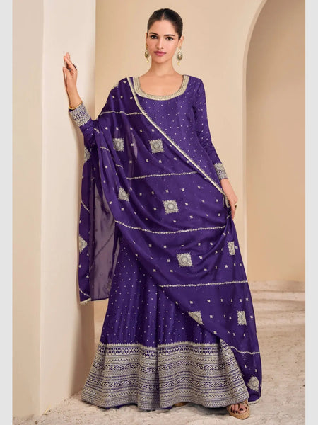 Anarkali Dress - Viscose Jacquard - Anarkali