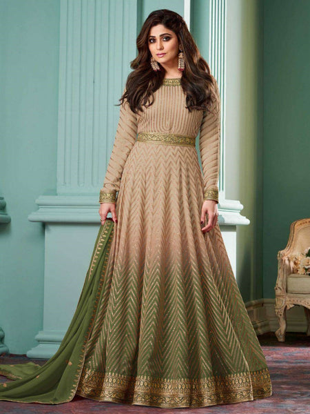 Anarkali Dress - Real Georgette - Anarkali Dress