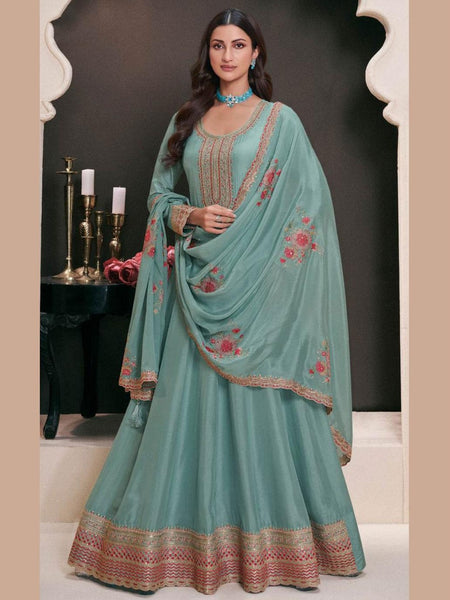 Anarkali Dress - Art Silk - Anarkali