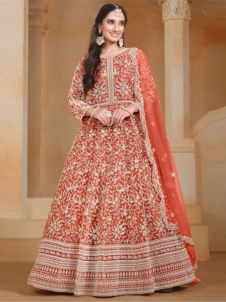 Anarkali Dress - Net - Anarkali