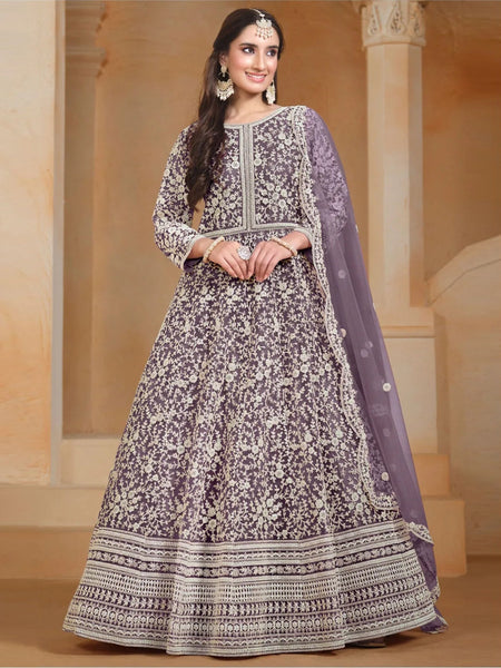 Anarkali Dress - Net - Anarkali
