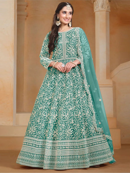 Anarkali Dress - Net - Anarkali
