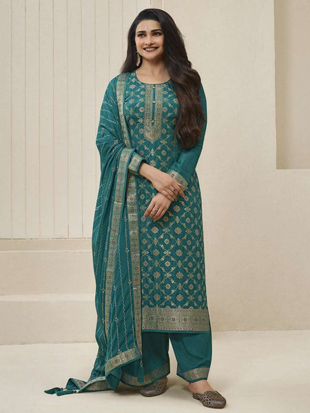  Salwar Kameez - Dola Jacquard Embroidery