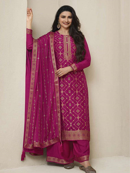  Salwar Kameez - Dola Jacquard Embroidery