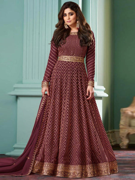 Anarkali Dress - Real Georgette - Anarkali