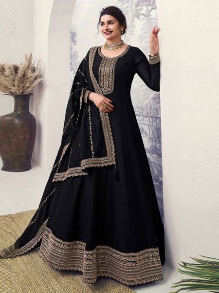  Salwar Kameez - Silk Georgette - Anarkali