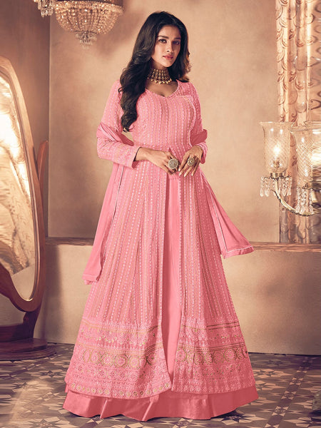 Anarkali Dress - Georgette Real - Anarkali