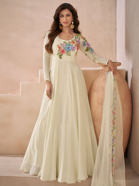 Anarkali Dress - Premium Silk - Anarkali