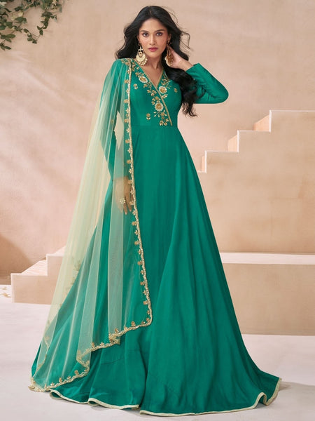 Anarkali Dress - Premium Silk - Anarkali