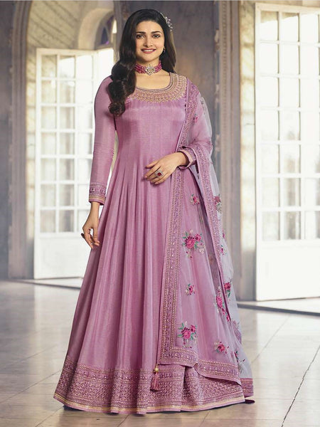 Anarkali Dress - Art Silk - Anarkali
