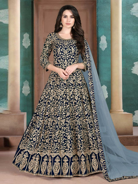  Salwar Kameez - Georgette - Anarkali Dress