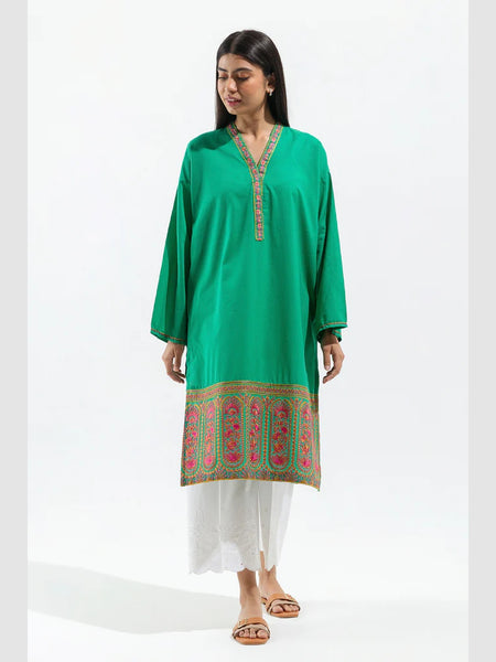 Kurti - Embroidery on Lawn Kurti