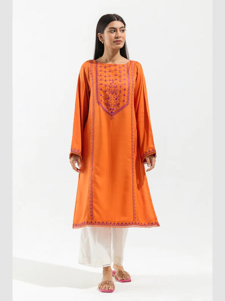 Kurti - Embroidery on Lawn Kurti