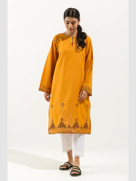 Kurti - Embroidery on Lawn Kurti