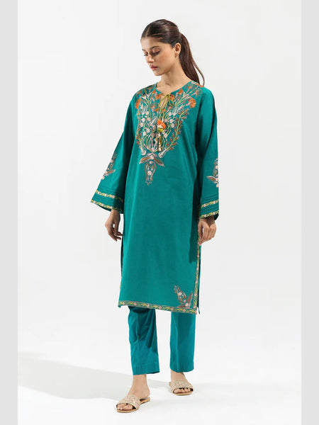 Kurti - Embroidery on Lawn Kurti