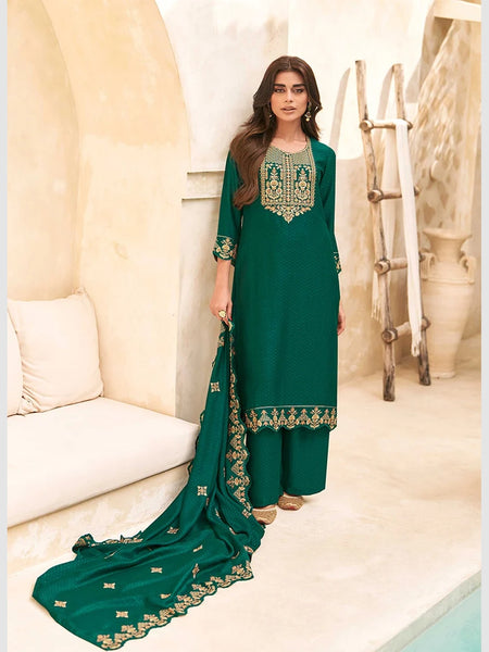  Salwar Kameez - Art Silk Embroidery
