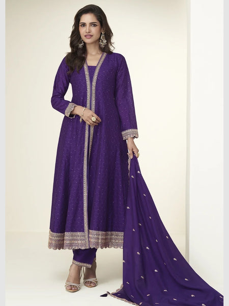  Salwar Kameez - Premium Silk Embroidery