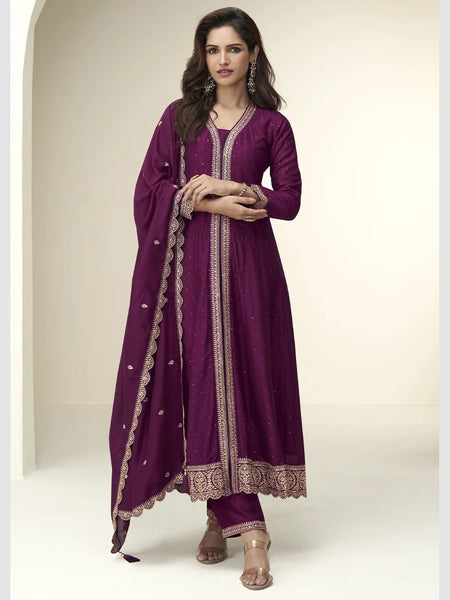 Indian Dress - Premium Silk Embroidery
