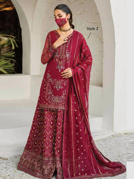 Pakistani Salwar Kameez - Designer Chiffon Embroidery