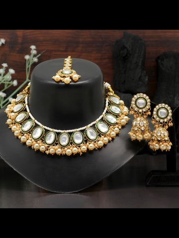 Shop Choker Necklace Sets Online | Premium Quality | Free Shipping- South  India Jewels