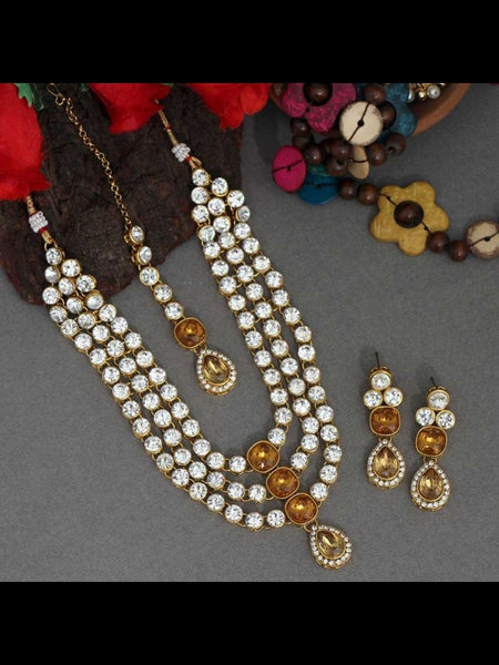 Necklace Indian Jewelry - Kundan Necklace
