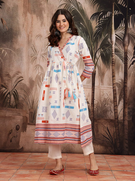 Dress - Angrakha Kurta Set