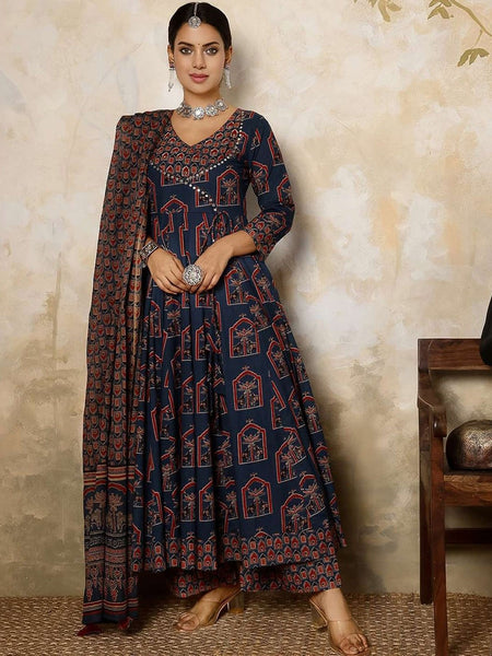 Kurti - Thread Work Kurta Set