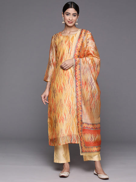 Kurti - Chanderi Silk Kurta Set