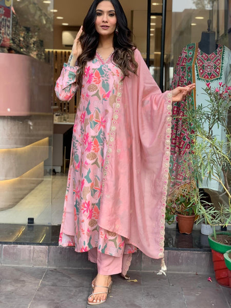 Kurti - Striped Kurta Set