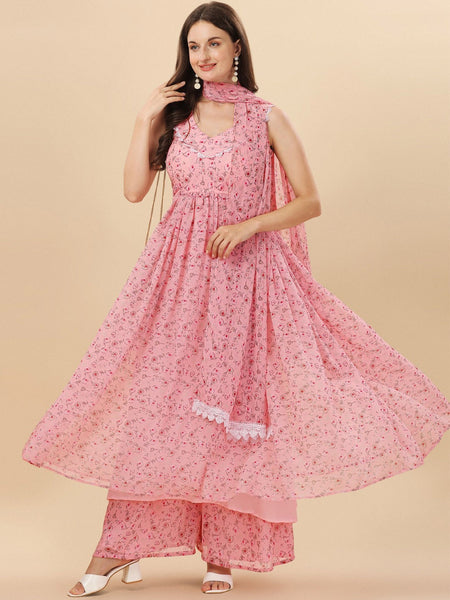 Kurti - Floral Kurta Set