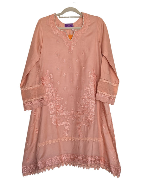 Kurti - Embroidery on Lawn Kurti