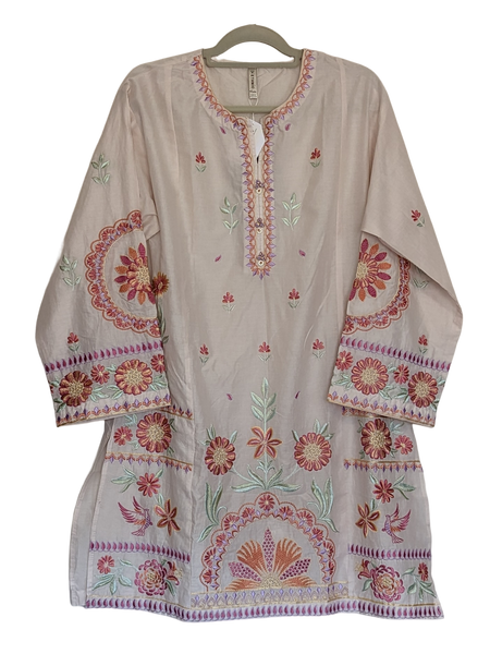 Kurti - Embroidery on Lawn Kurti