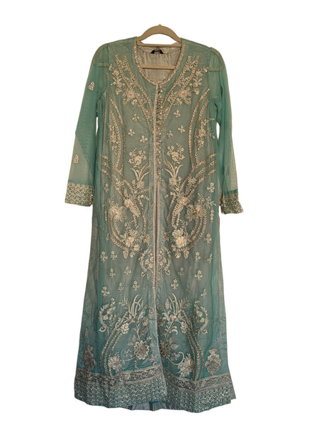 Kurti - Embroidery on Net Kurti
