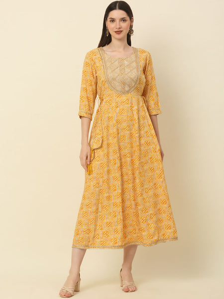 Kurti - Fit and Flare Ethnic Kurti