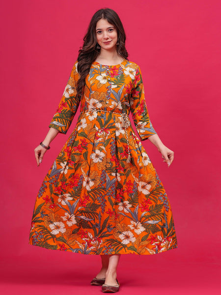Kurti - Floral Printed Kurti