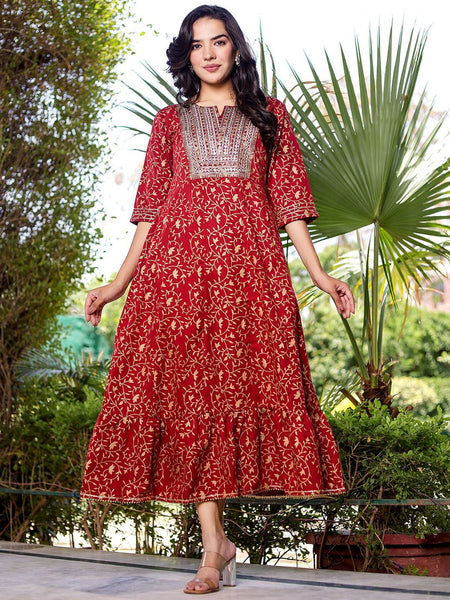 Kurti - Embroidered Ethnic Kurti