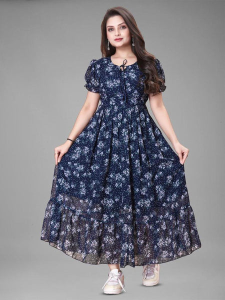 Kurti - Tie-Up Neck Kurti