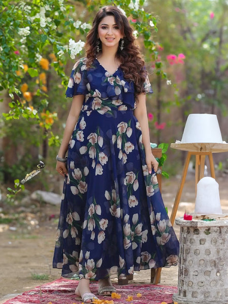 Kurti - Floral Print Kurti