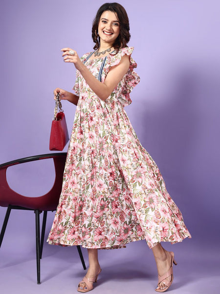 Kurti - Floral Print Kurti