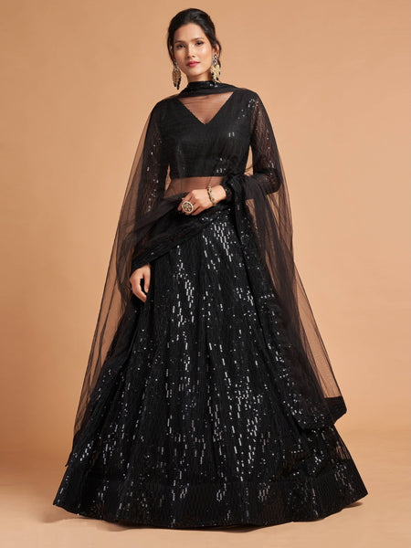 New Lehenga Choli - Soft Net Embroidery