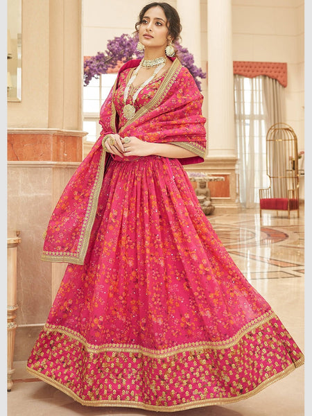 New Lehenga Choli - Art Silk Embroidery