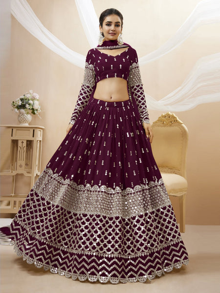 New Lehenga Choli - Georgette Embroidery