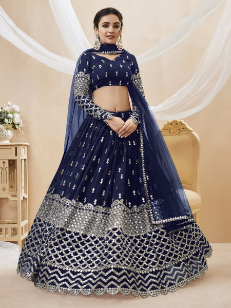 New Lehenga Choli - Georgette Embroidery