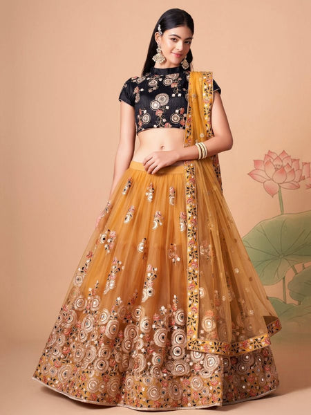 New Lehenga Choli - Art Silk Embroidery
