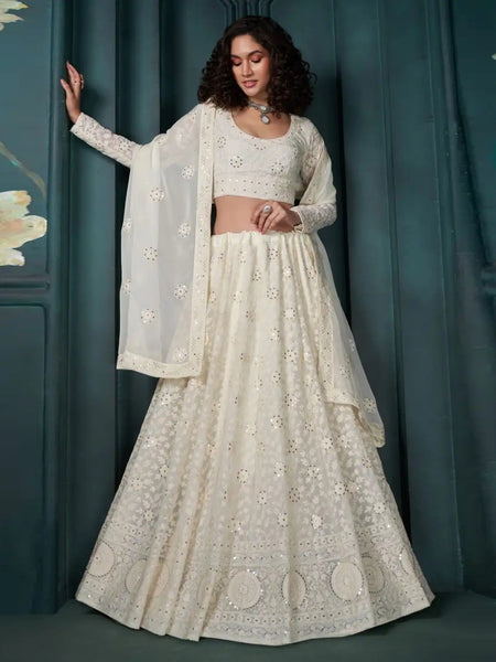 New Lehenga Choli - Luxury Georgette Embroidery