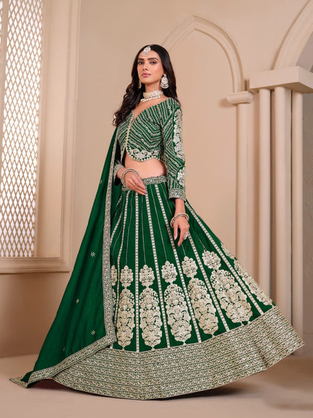 Lehenga Choli - Art Silk Embroidery