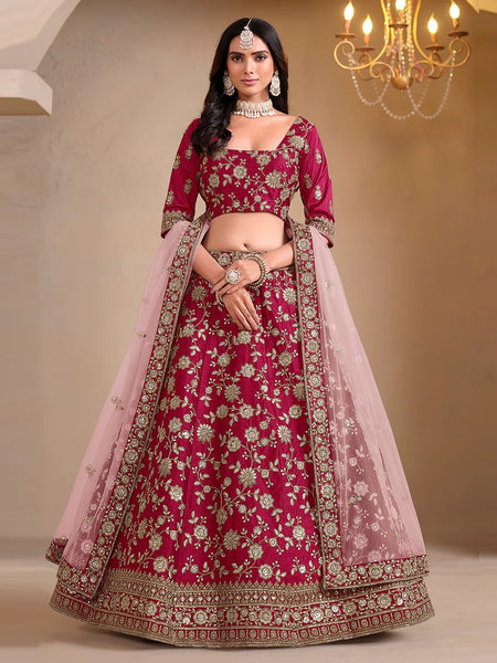 New Lehenga Choli - Art Silk Embroidery